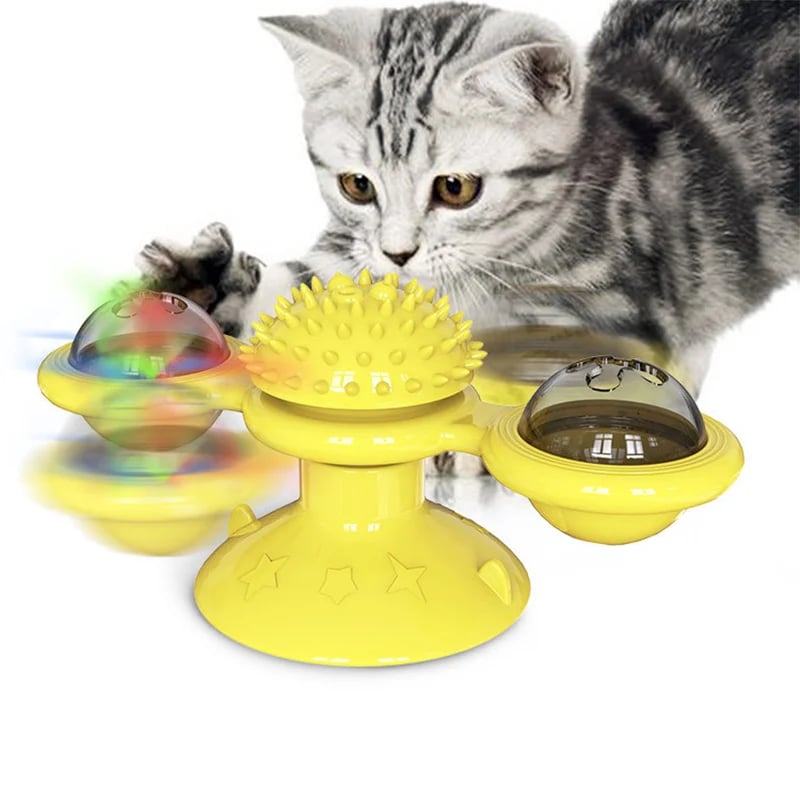 Katzenspielzeug | Interaktives Katzenspielsachen mit Katzenminze | MiauwSpiel