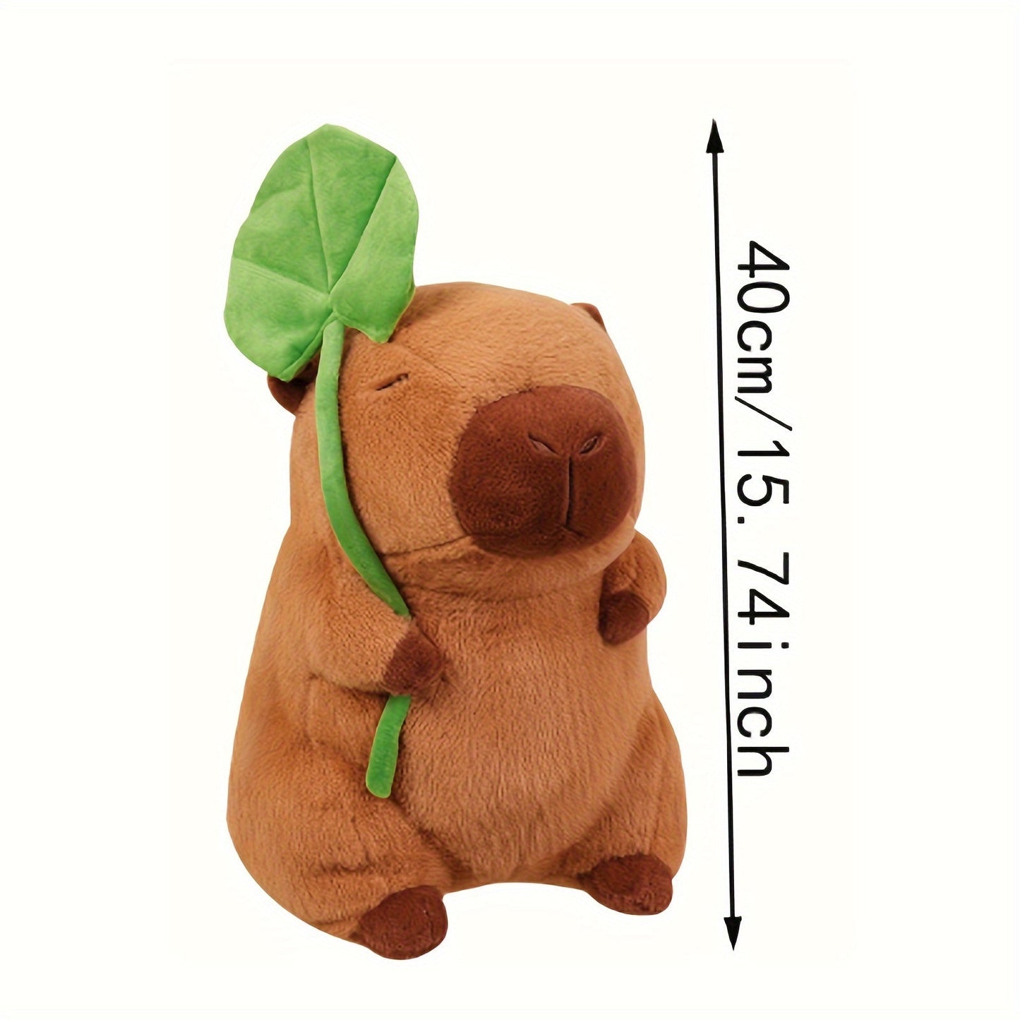 Capybara Kuscheltier für Babys, Kinder und Erwachsene | Süßes Kuscheltier | Plüschtier | CapySnug