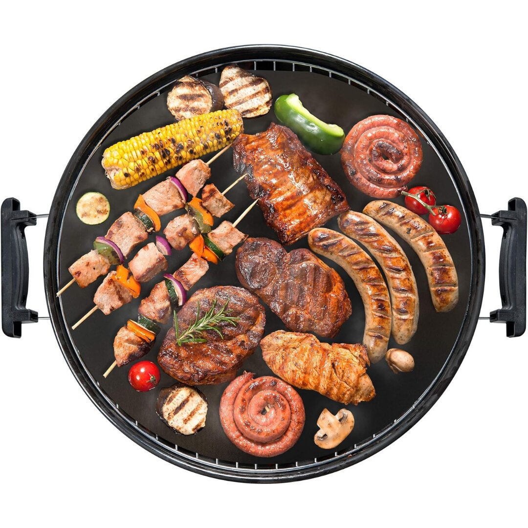 Grillmatte für Grill | Wiederverwendbare Antihaft BBQ Grillmatten (5er Set) | Grillara