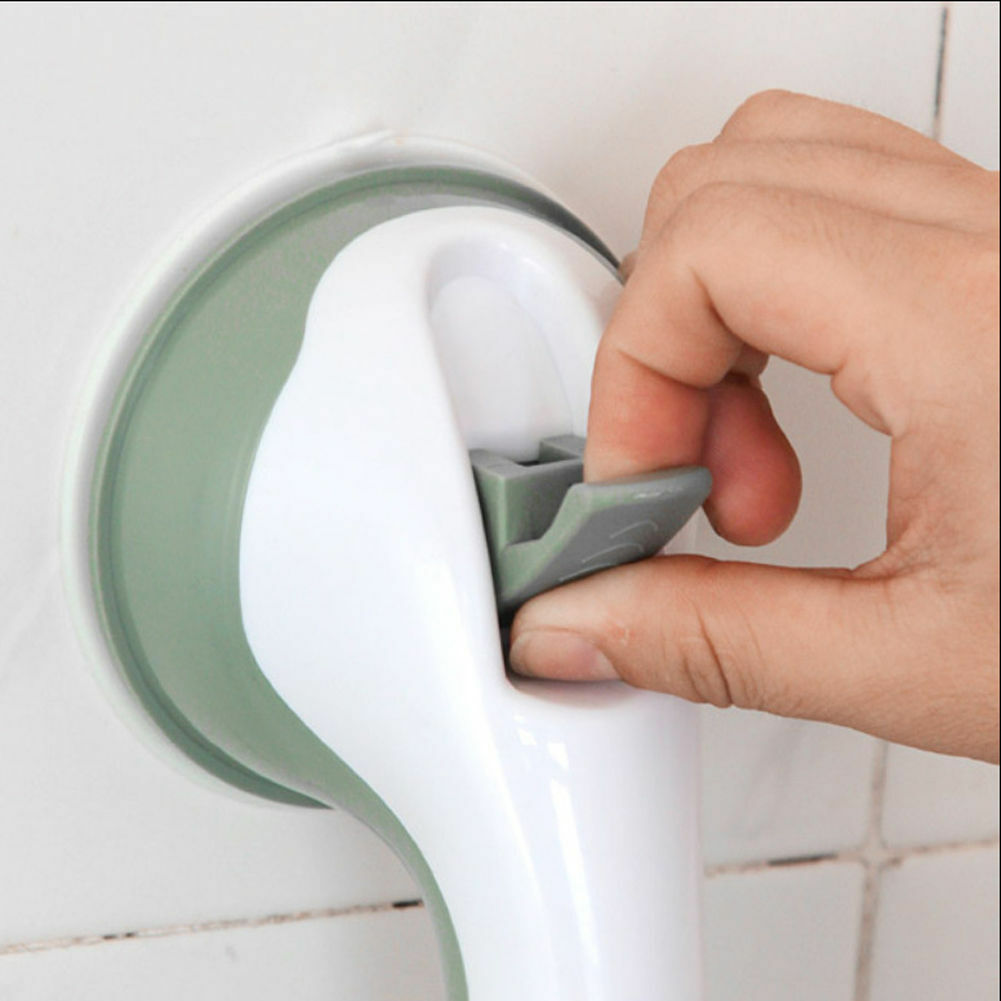 Haltegriff für Dusche, Badewanne oder WC mit Saugnapf | Badewannengriff für Senioren ohne Bohren | GripSicher