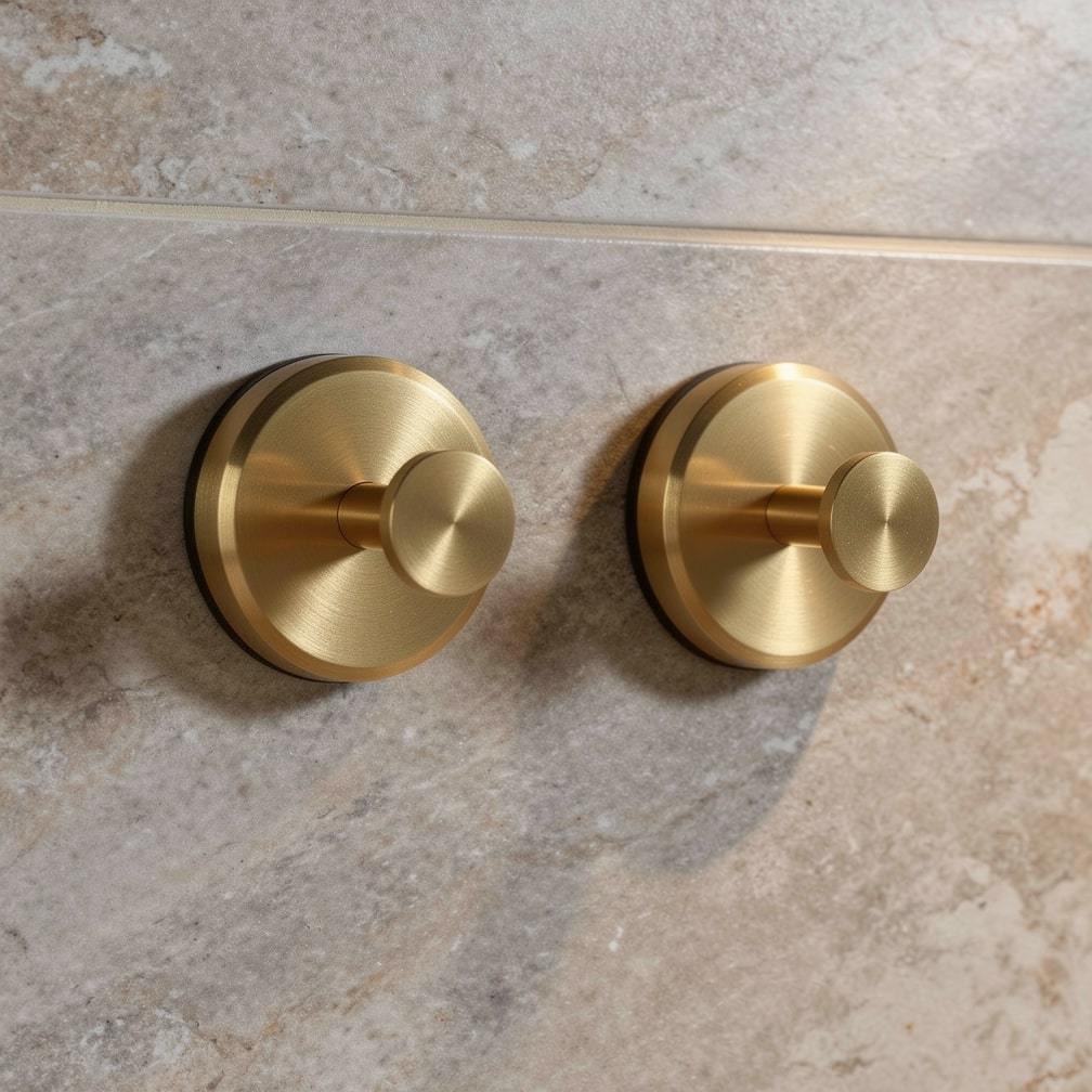 Handtuchhaken ohne Bohren | Haken mit Saugnapf für Badezimmer | Haltrex