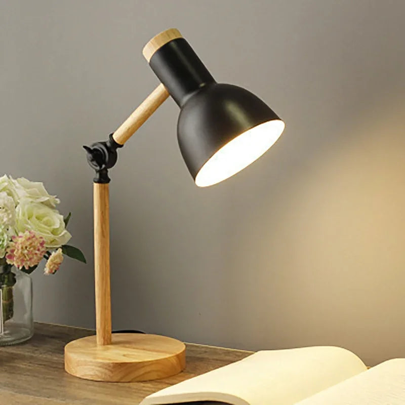 Schreibtischlampe aus Holz | Tischlampe | HolzLicht