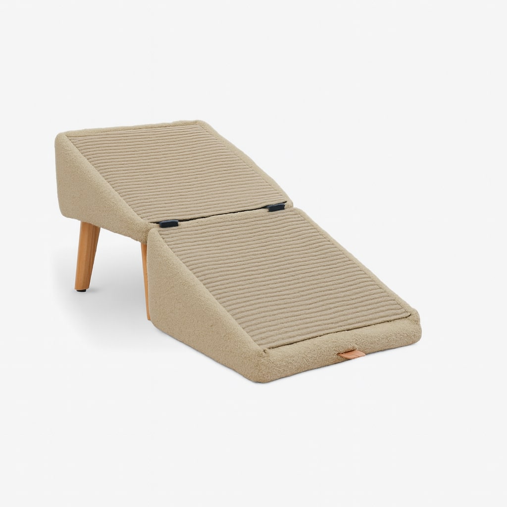Hundetreppe für Bett & Sofa | Hunderampe & Hocker in einem | SofaFreund