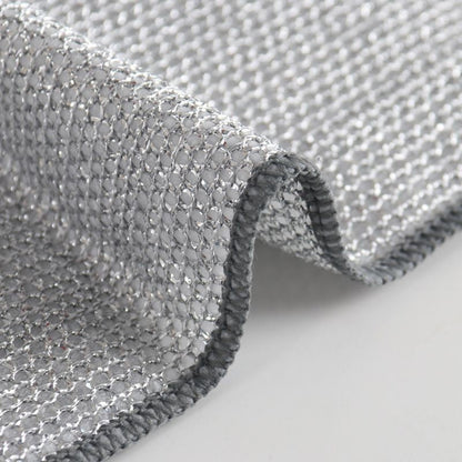 Topfreiniger aus Metall | Reinigungstücher für Küche und Pfannen | CleanFix (4 St.)