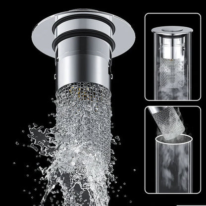 Abflusssieb für Dusche und Waschbecken | Haarsieb aus Edelstahl | StoppFix