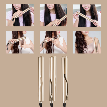 Lockenstab für perfekte Locken | Welleneisen und Warmluftbürste für Salonfrisuren | LockenLieb