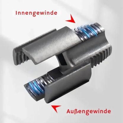 Gewindeschneider Set für Gewindebohrer | Gewinde Reparatur Set | Gewindeschneidsatz | GewindeFix