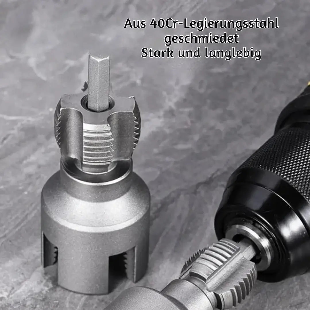 Gewindeschneider Set für Gewindebohrer | Gewinde Reparatur Set | Gewindeschneidsatz | GewindeFix