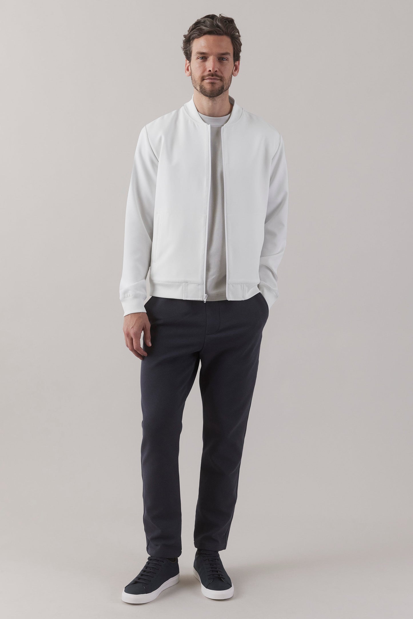 Monaco Clinical Jacket - White