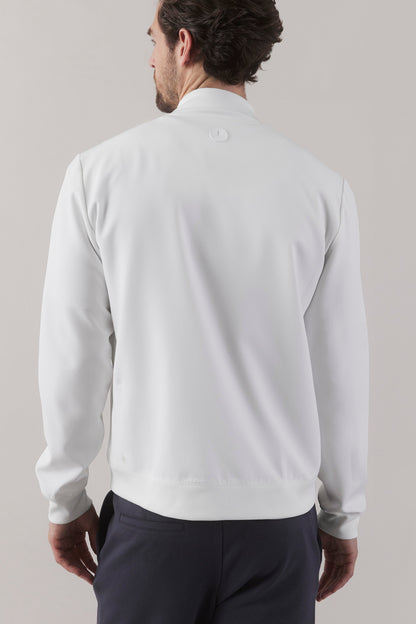 Monaco Clinical Jacket - White