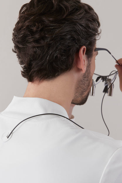 Monaco Clinical Jacket - White