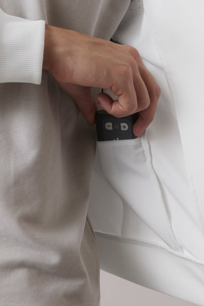Monaco Clinical Jacket - White