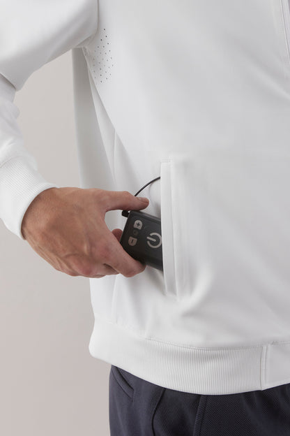 Monaco Clinical Jacket - White