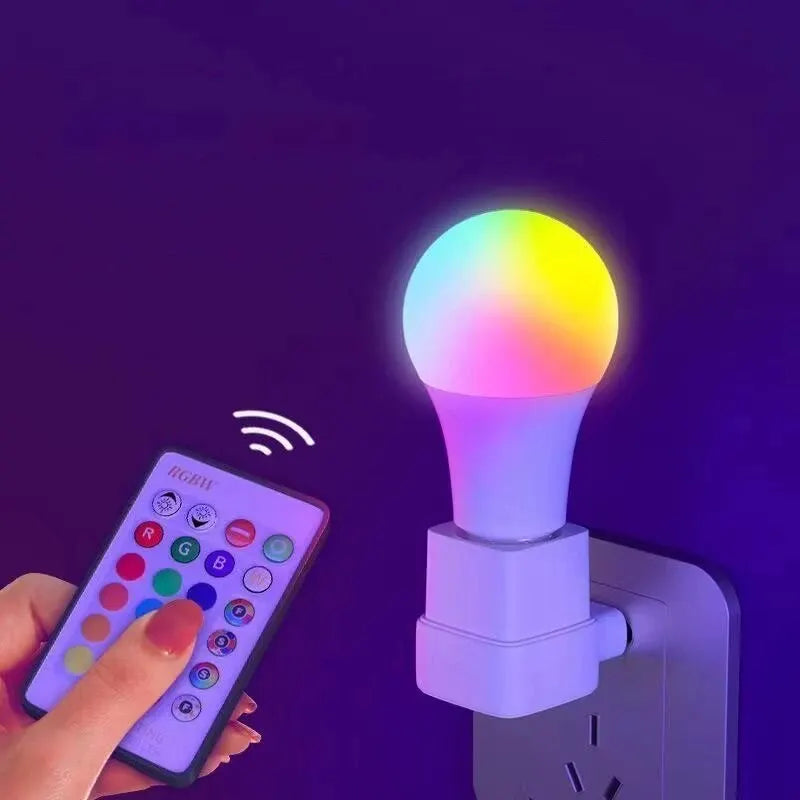 LED E27 Glühbirne | RGB Lampe mit Fernbedienung | Neonix