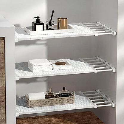 Teleskopregal Einlegeboden | Ausziehbares Regal und Schrank Organizer ohne Bohren | SchrankHeld