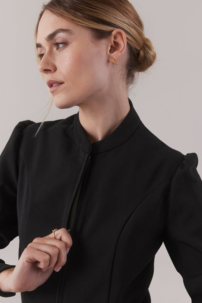 Femme Clinical Jacket- Black