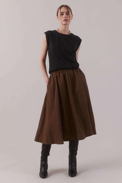 Cap Sleeve Top - Black