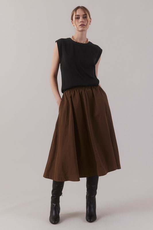 Cap Sleeve Top - Black