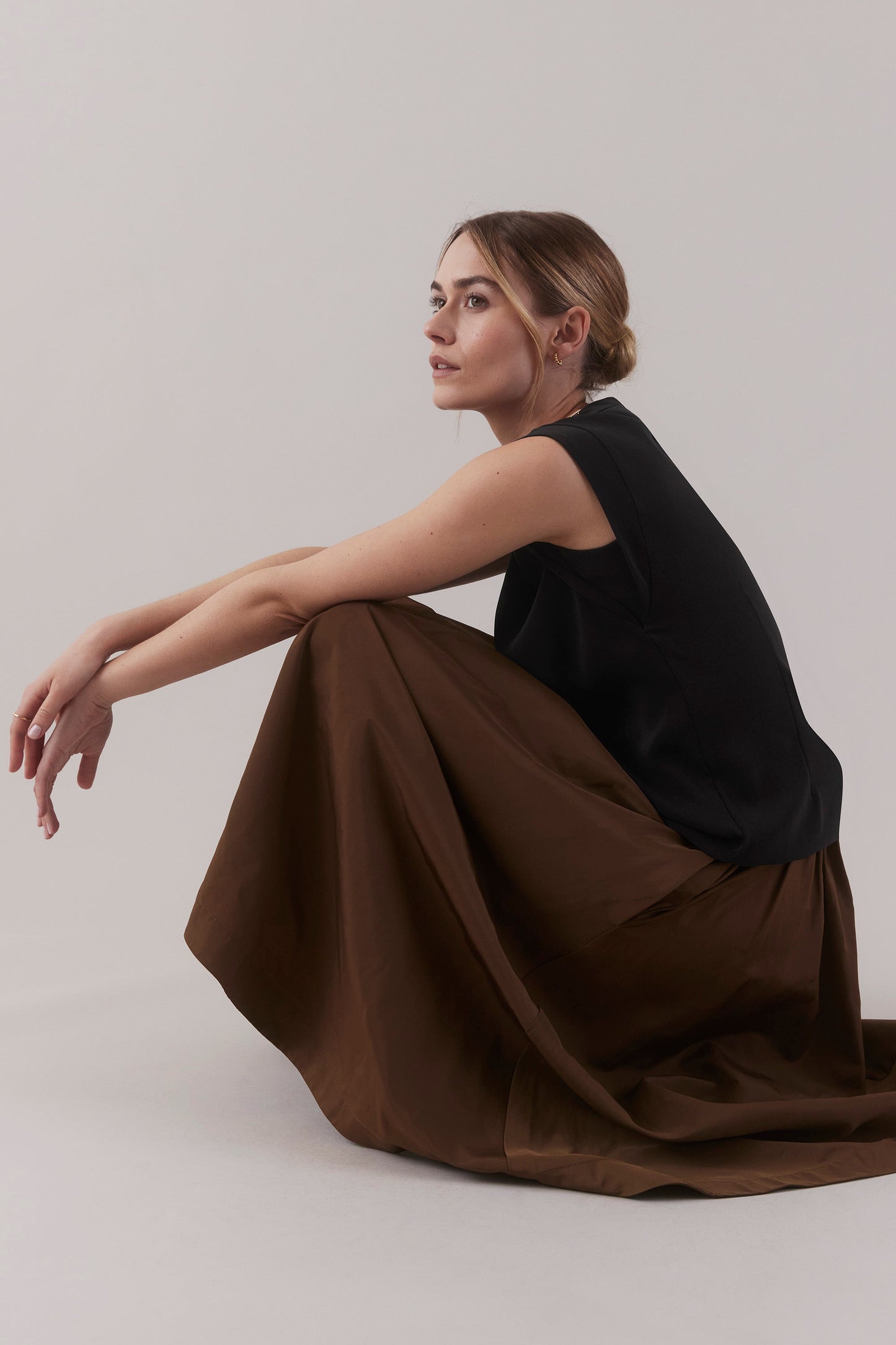 Cap Sleeve Top - Black