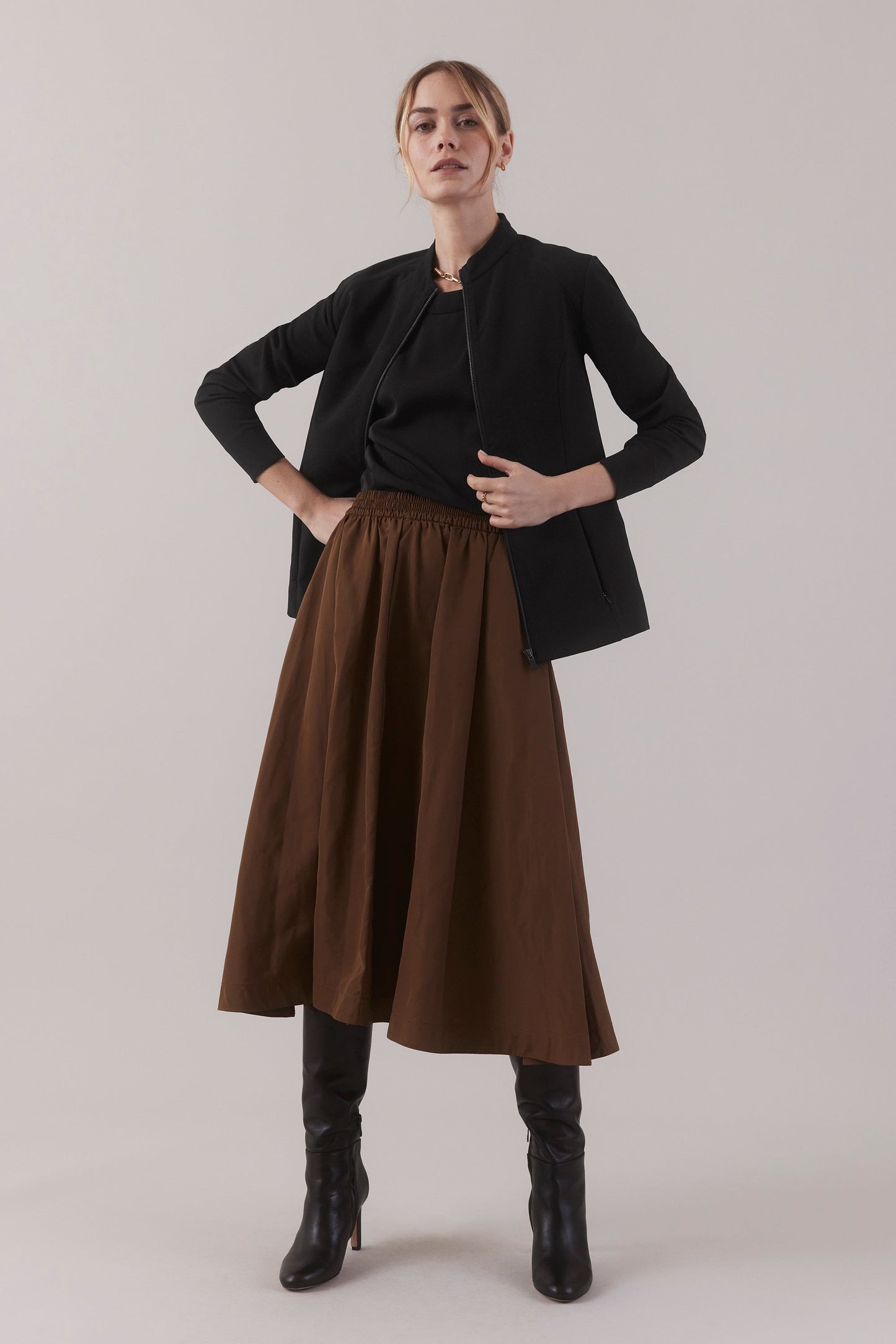 Cap Sleeve Top - Black