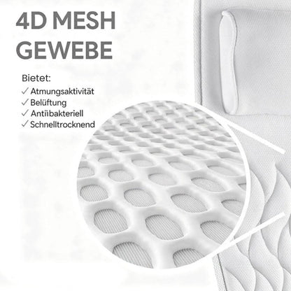 Badewannekissen | Ergonomisches Badekissen | Bequem im Bad | Badelux