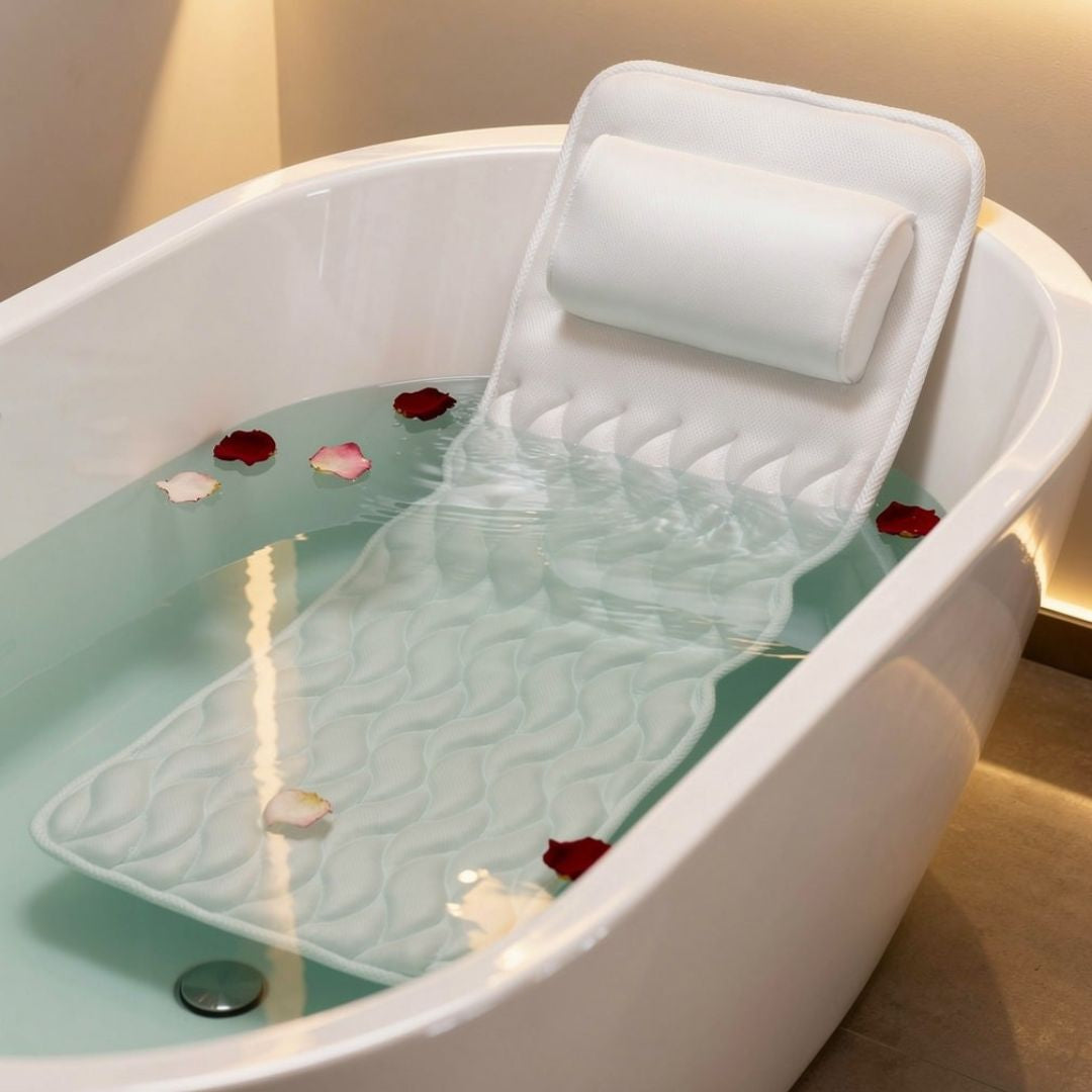 Badewannekissen | Ergonomisches Badekissen | Bequem im Bad | Badelux
