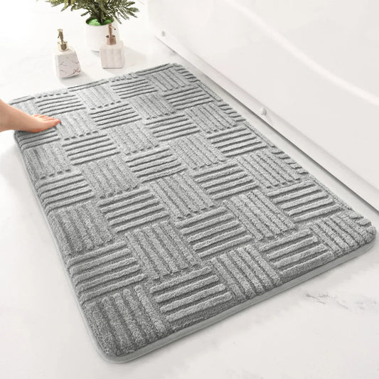 Badteppich | Rutschfeste Badematte & Duschmatte | Badezimmerteppich | AquaTritt