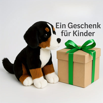 Berner Sennen Kuscheltier | Realistischer Hund Plüschtier | SoftBernie