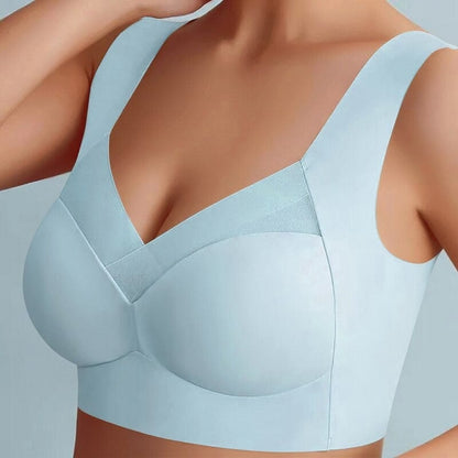 BH ohne Bügel | Bequemer Nahtloser Push Up BH | Komfina