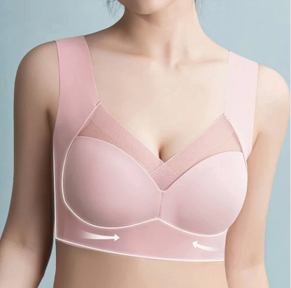 BH ohne Bügel | Bequemer Nahtloser Push Up BH | Komfina