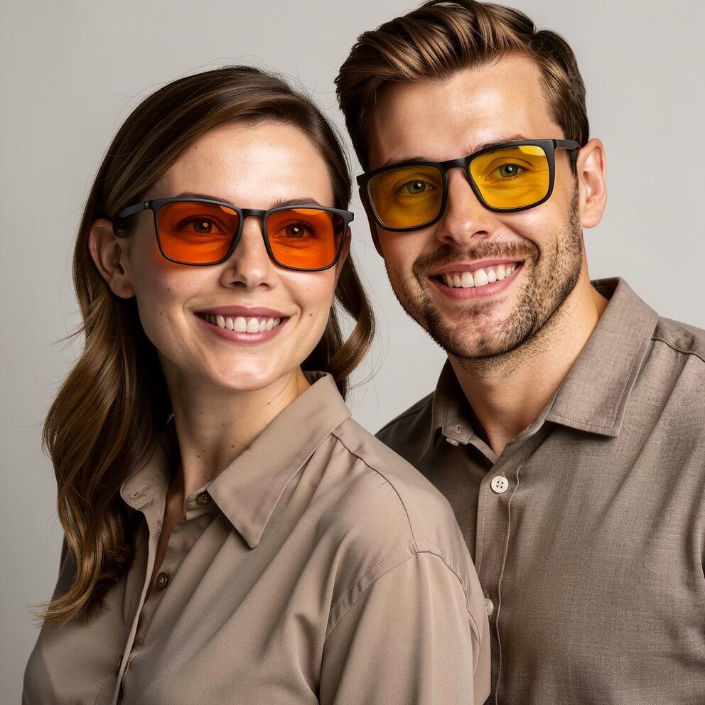 Blaulichtfilter Brille | Bildschirmbrille | Computerbrille | BlueShield