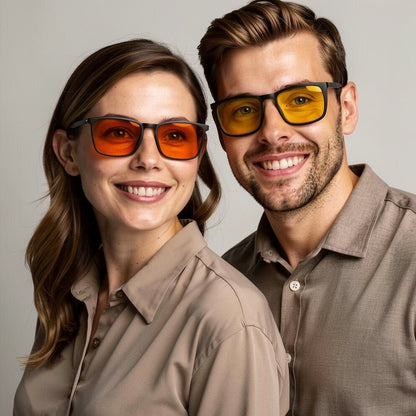 Blaulichtfilter Brille | Bildschirmbrille | Computerbrille | BlueShield