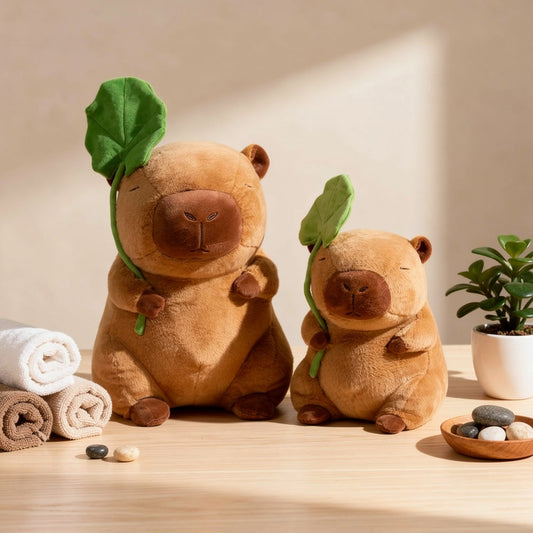Capybara Kuscheltier für Babys, Kinder und Erwachsene | Süßes Kuscheltier | Plüschtier | CapySnug