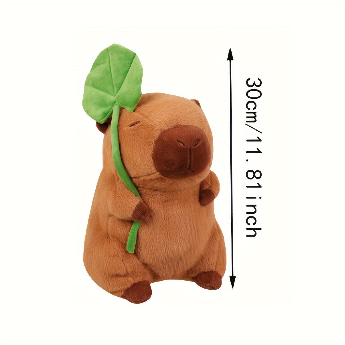 Capybara Kuscheltier für Babys, Kinder und Erwachsene | Süßes Kuscheltier | Plüschtier | CapySnug