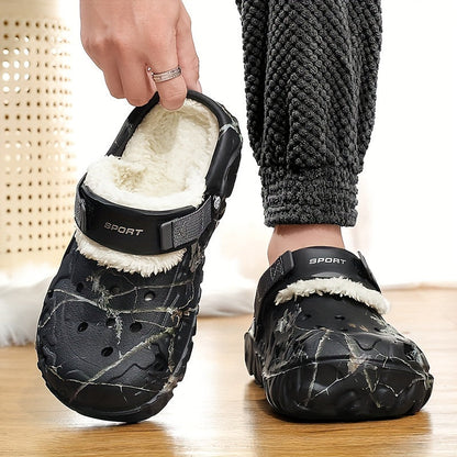 Winterschuhe Herren & Damen | Warme Hausschuhe | Gefütterte Clogs | CozyCroc