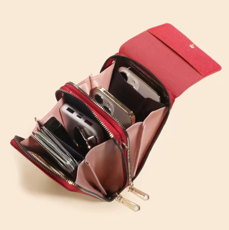 Crossbody Bag Damen | Handytasche zum Umhängen mit Geldbörse | ModePouch