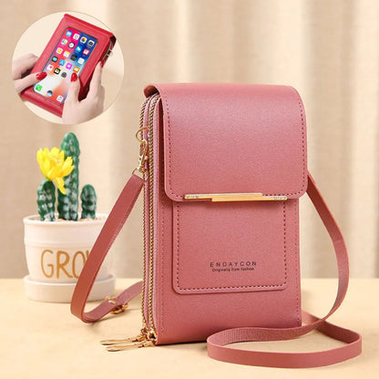 Crossbody Bag Damen | Handytasche zum Umhängen mit Geldbörse | ModePouch
