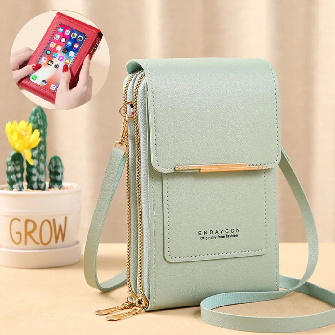 Crossbody Bag Damen | Handytasche zum Umhängen mit Geldbörse | ModePouch