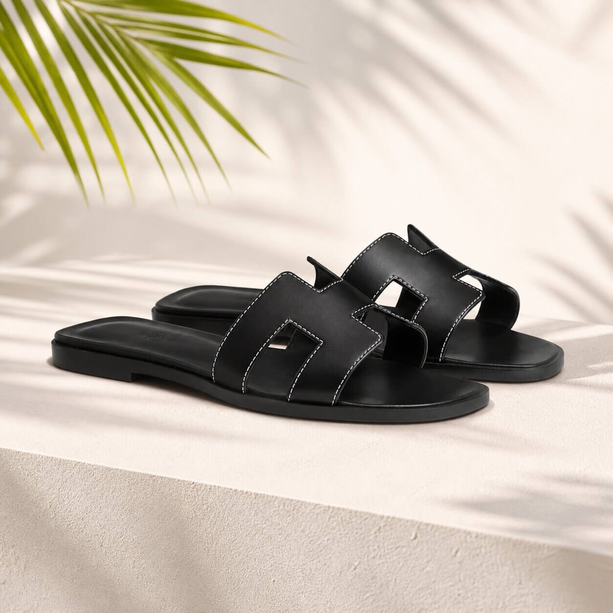 Pantoletten für Damen | Bequeme Sommer Sandalen | Lederlinde
