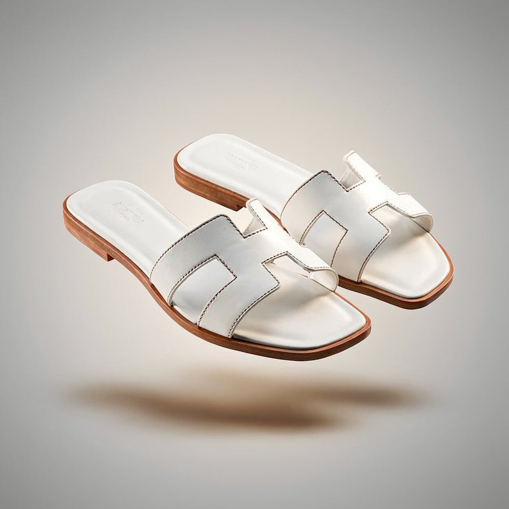 Pantoletten für Damen | Bequeme Sommer Sandalen | Lederlinde