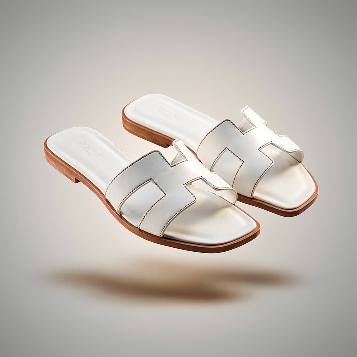Pantoletten für Damen | Bequeme Sommer Sandalen | Lederlinde