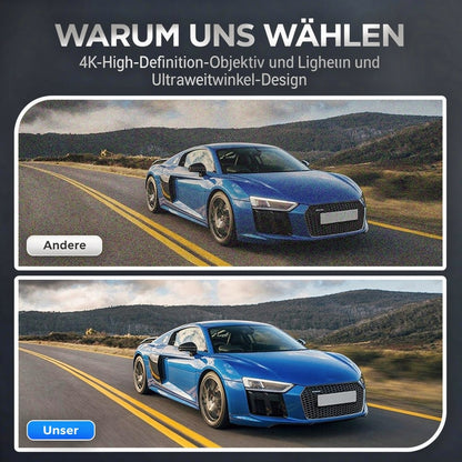 Dashcam für Auto vorne und hinten | Rückfahrkamera zum Nachrüsten | Auto Kamera | FahrCam
