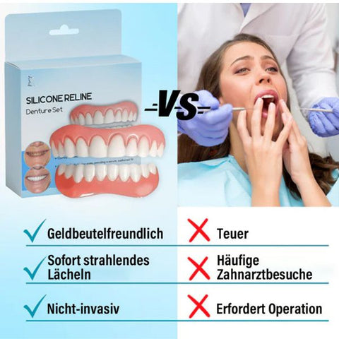 Anpassung & Stabilisierung für Zahnprothesen | Gebisse Universal | GebissFix