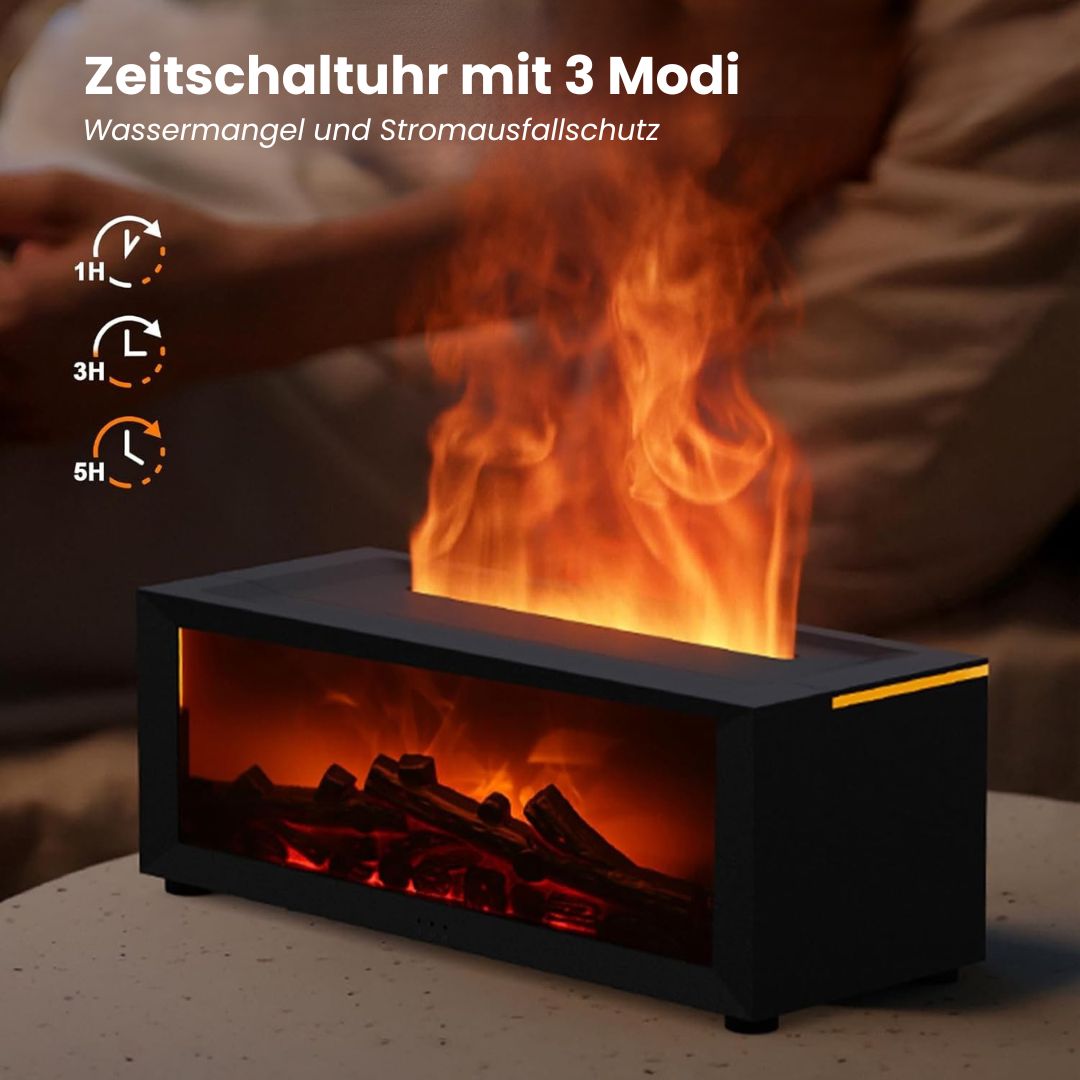 Aroma Diffuser | Elektrische Duftlampe mit Flammenoptik | DuftFlamme