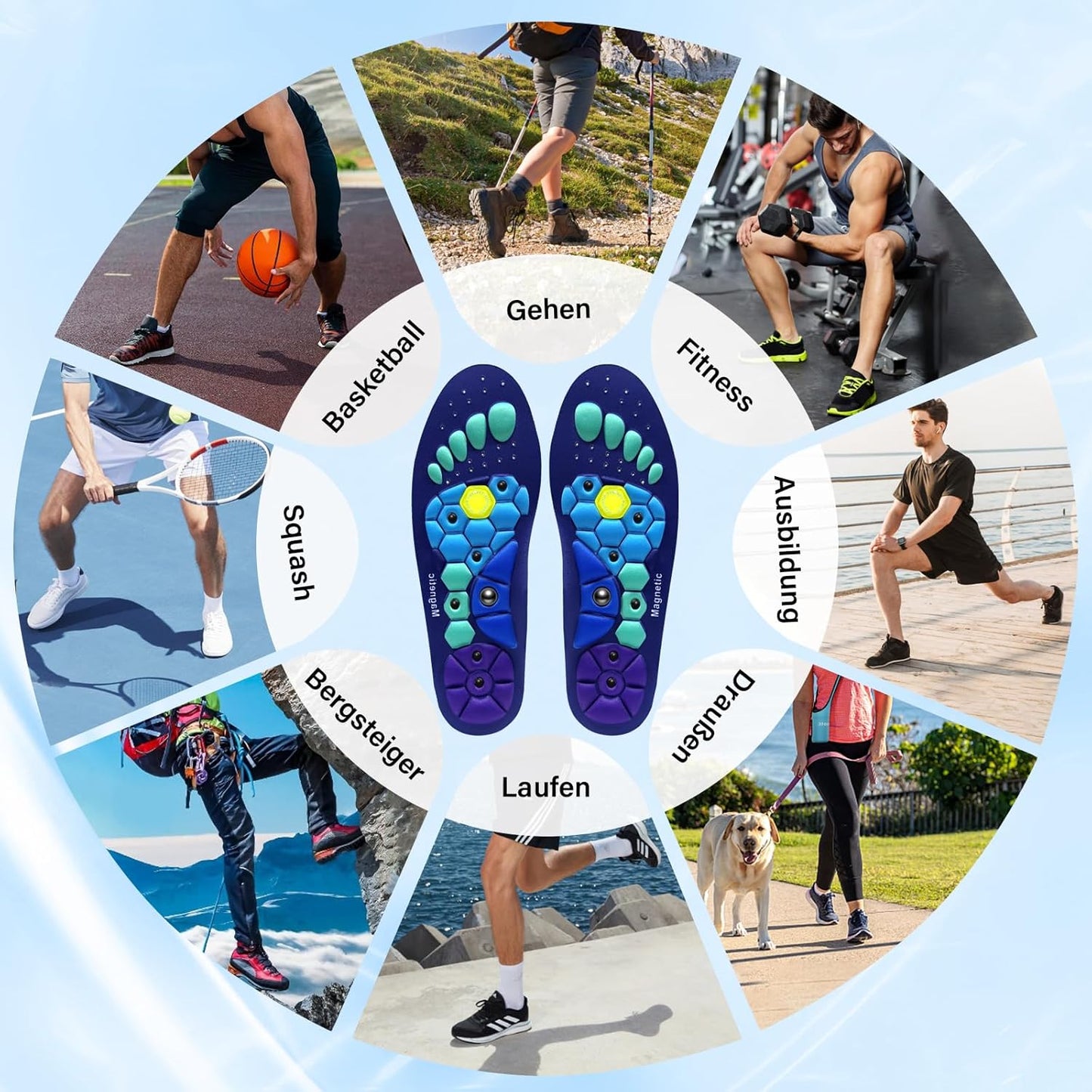 Einlegesohlen | Schuheinlagen und komfortable Einlagen für Schuhe | Vitarion
