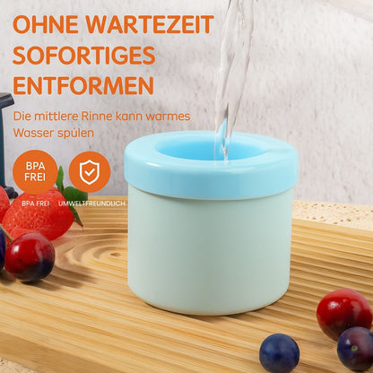 Eiswürfel aus Silikon | Wiederverwendbare Eiswürfelform | EisKlar