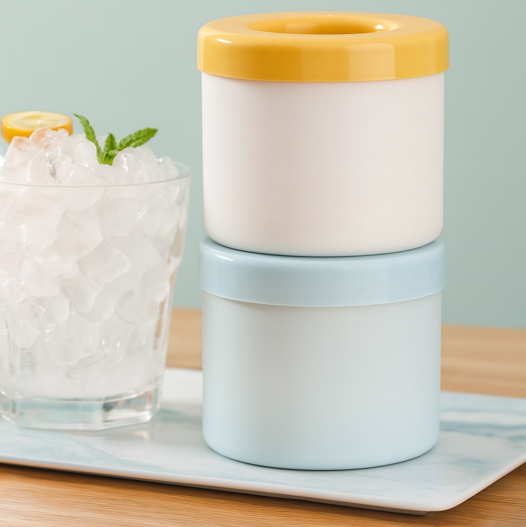 Eiswürfel aus Silikon | Wiederverwendbare Eiswürfelform | EisKlar