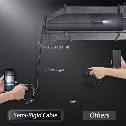 Endoskop mit Kamera | Inspektionskamera für Handy mit 5 m Kabel | IntraView