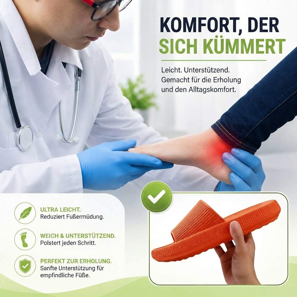 Mia Badelatschen Damen Herren Bequem Rutschfest