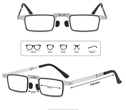 Faltbare Lesebrille für Damen & Herren mit Blaulichtfilter | OptiFold